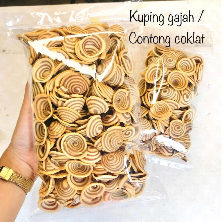 

Kue Contong Coklat 1kg 500gr 250gr Kuping Gajah