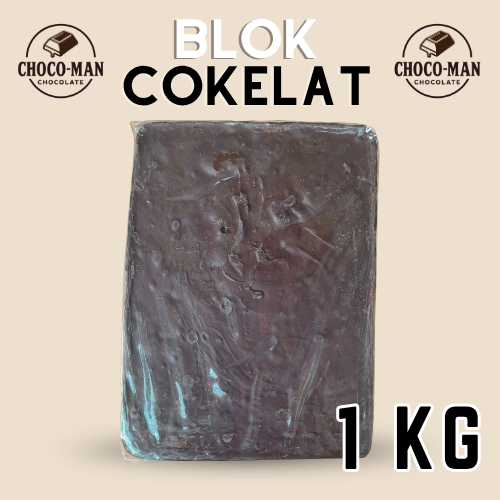 

Chocoman - Coklat Blok 1kg - Blok Cokelat polos - Cokelat enak langsung dimakan - bisa untuk topping roti dan martabak