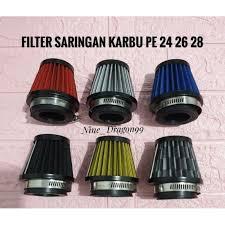 Saringan Karbulator / Filter Udara variasi mini dan besar universal motor karbu pe 24 26 28