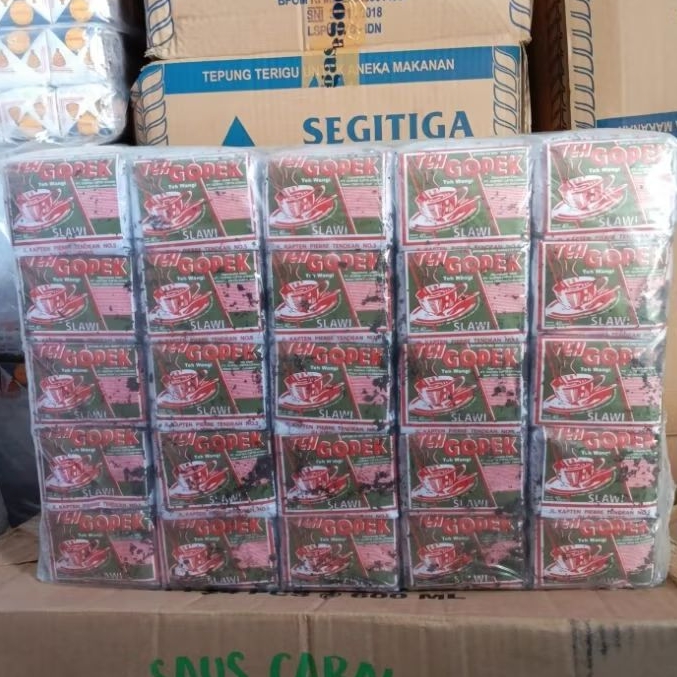 

Teh Gopek tubruk 40 gram 1 bal 10 slot (100pcs) Teh Khas Solo