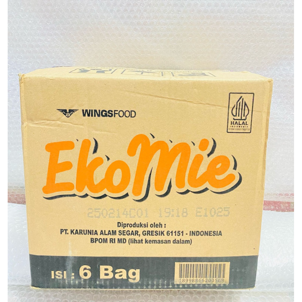 

(1 DUS ISI 6 PACK) EKO MIE SUPER