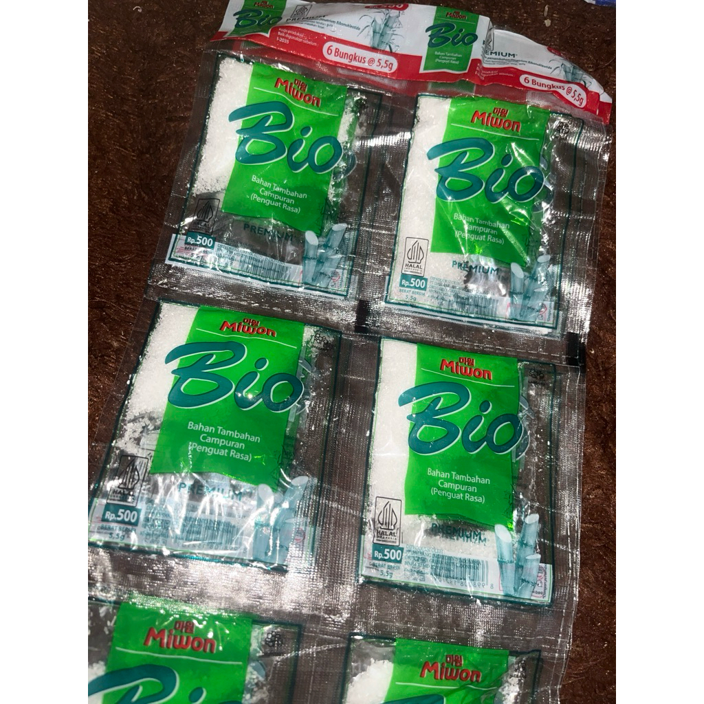 

Micin bio 5,5g renceng isi 6