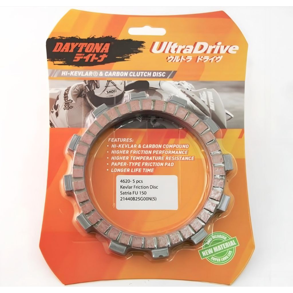 KAMPAS KOPLING KEVLAR DAYTONA SATRIA FU 150