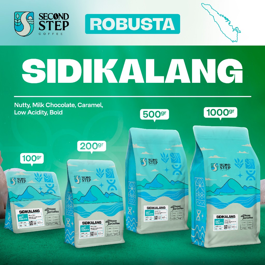

Kopi Robusta Sidikalang Sumatra Coffee Beans Espresso Bean Biji Bubuk