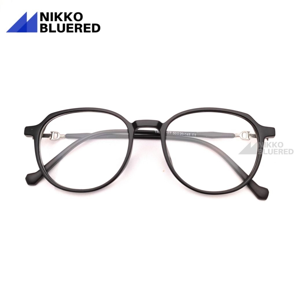 Paket Kacamata 8177 Lensa Antiradiasi Photocromic Blueray