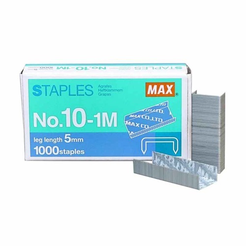 

Max Isi Staples No. 10 / STAPLES MAX 10-1M