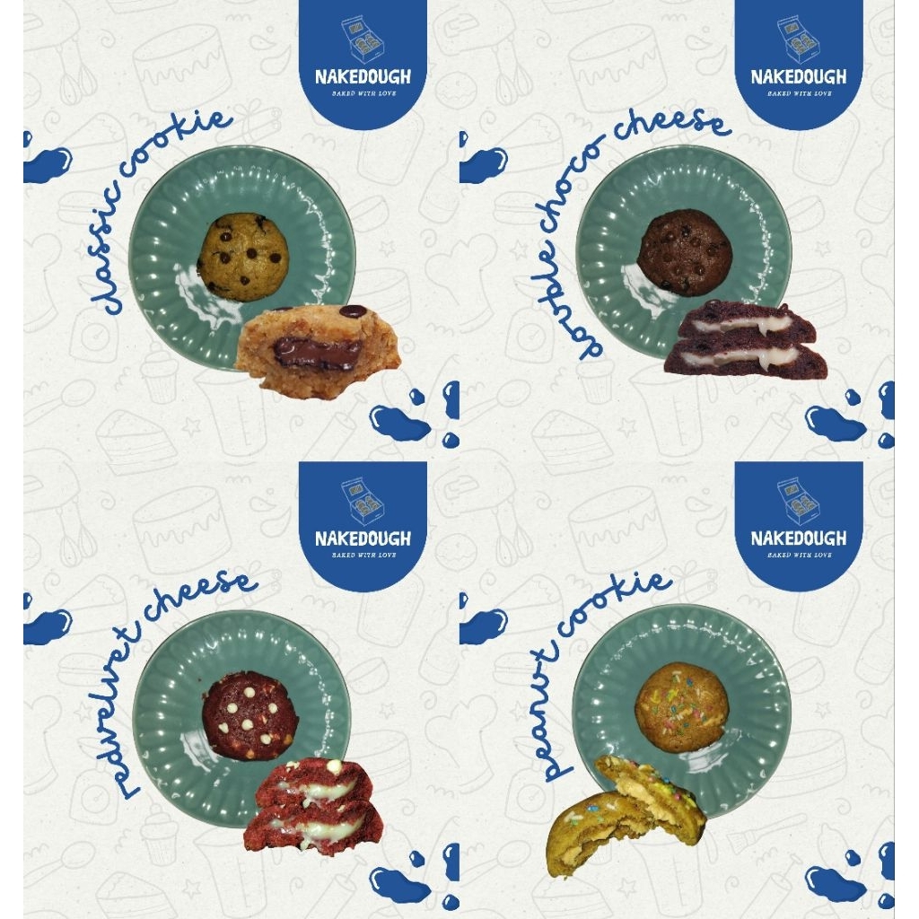 

[PRE ORDER] SOFT COOKIE bundling 4 varian get free 1