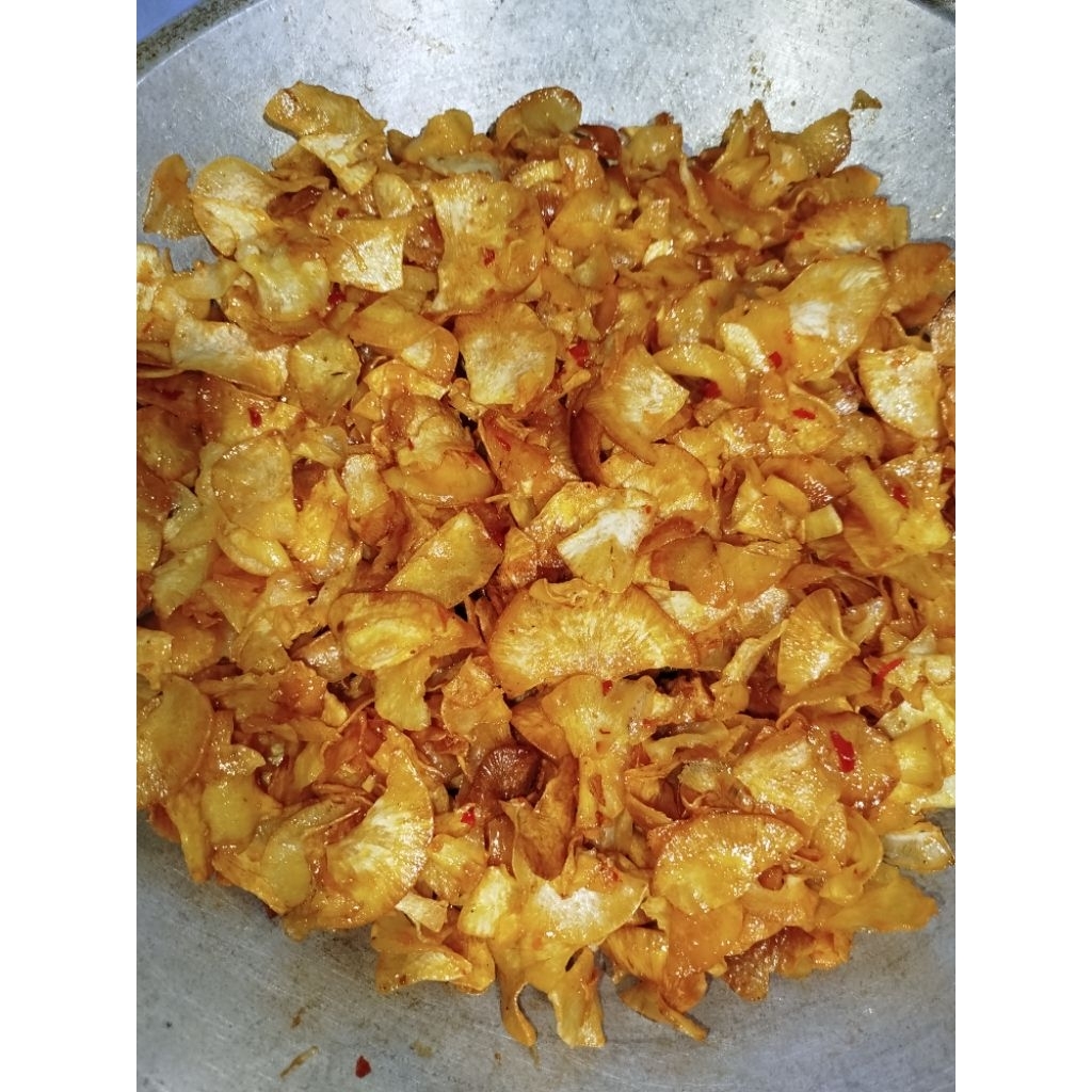 

Kripik Singkong Pedas Manis | Kripik Singkong Pedas | Kripik singkong Sambal Balado | Kripik Singkong Makassar