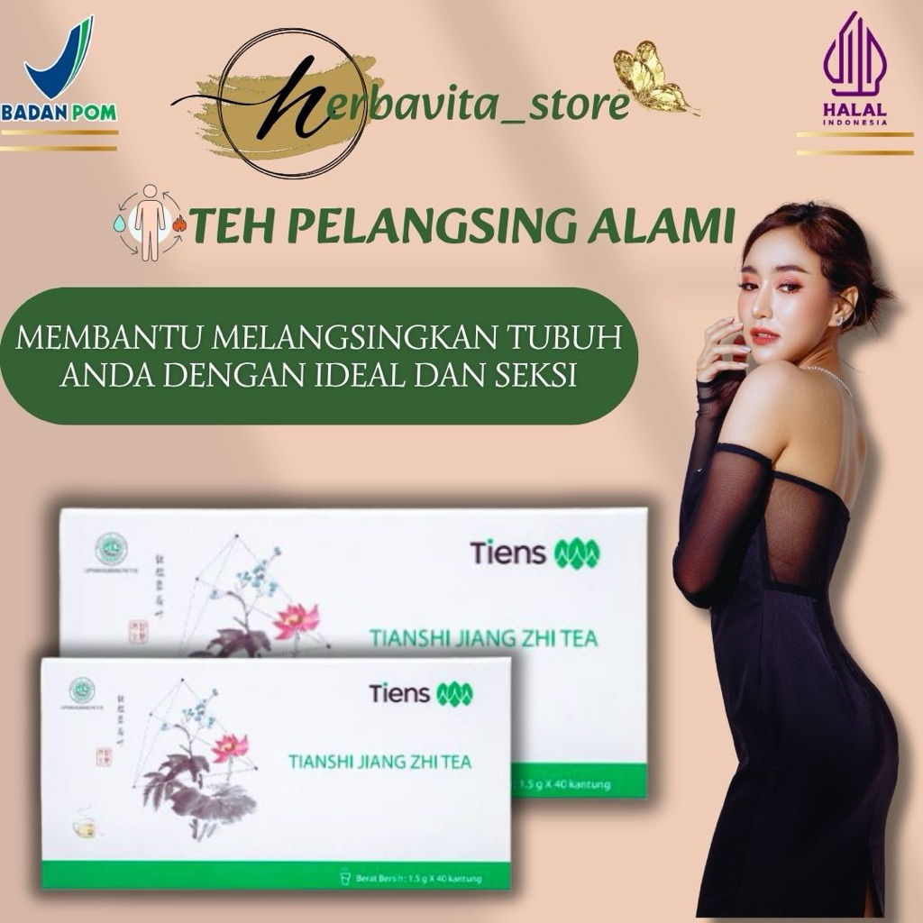 Jiang Zhi Tea Tiens – Teh Pelangsing & Alami Tiens Jiang Zhi Tea – Teh Diet & Peluntur Lemak Perut J