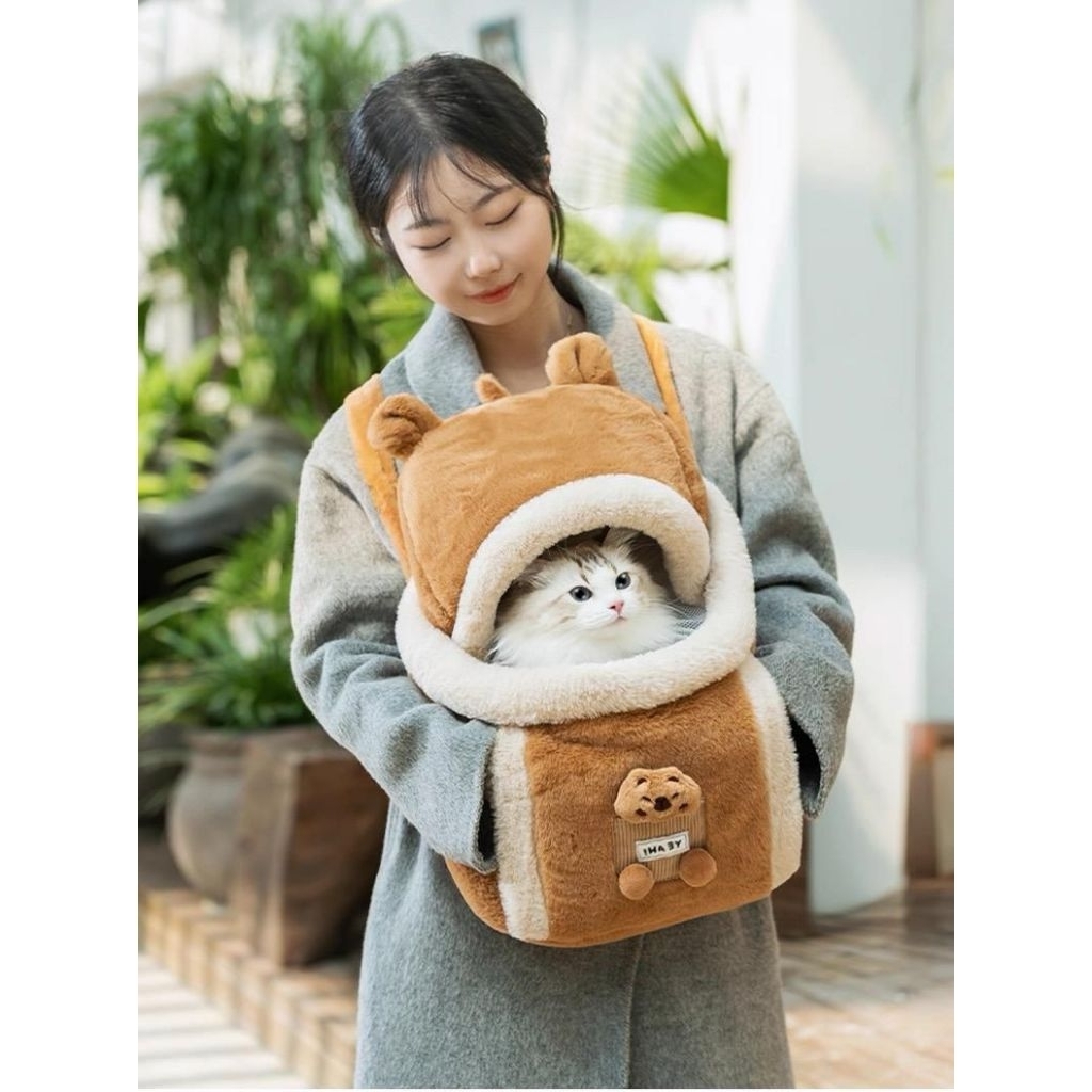 Tas gendong Anjing kucing lucu Import