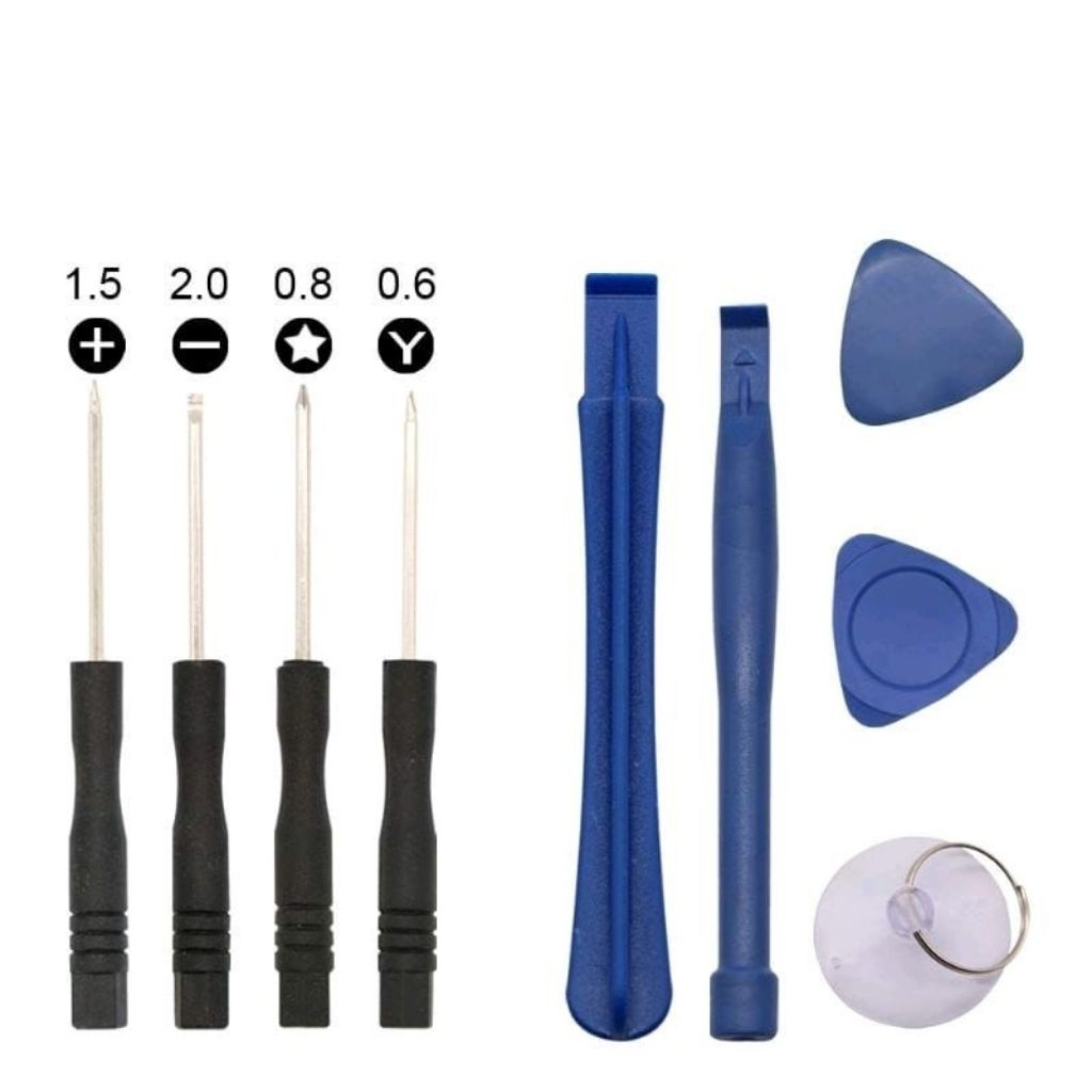 Evergreeeen Paket Servis Handphone Obeng Lem Lcd Penjepit Lcd Hp