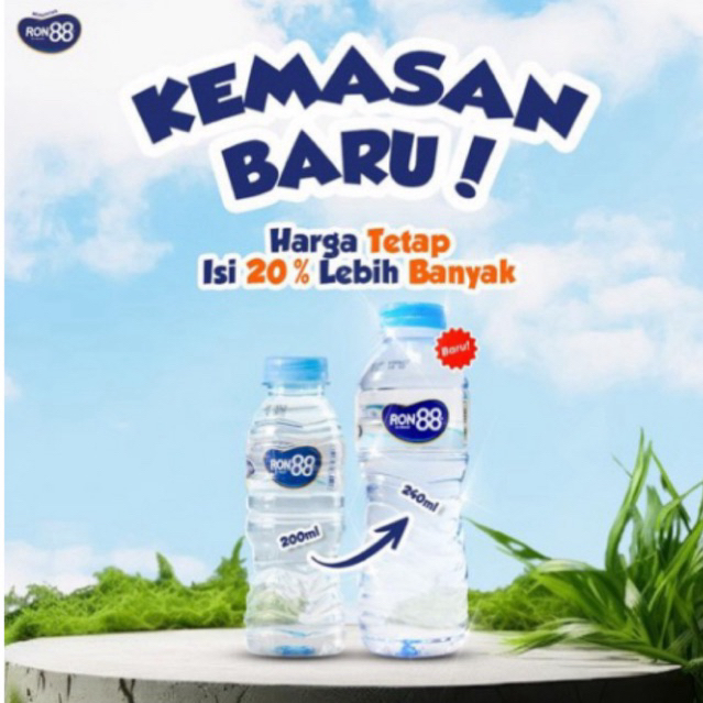 

Ron88 air mineral botol mini 240ml x 24 botol kemasan dus NEW!!!