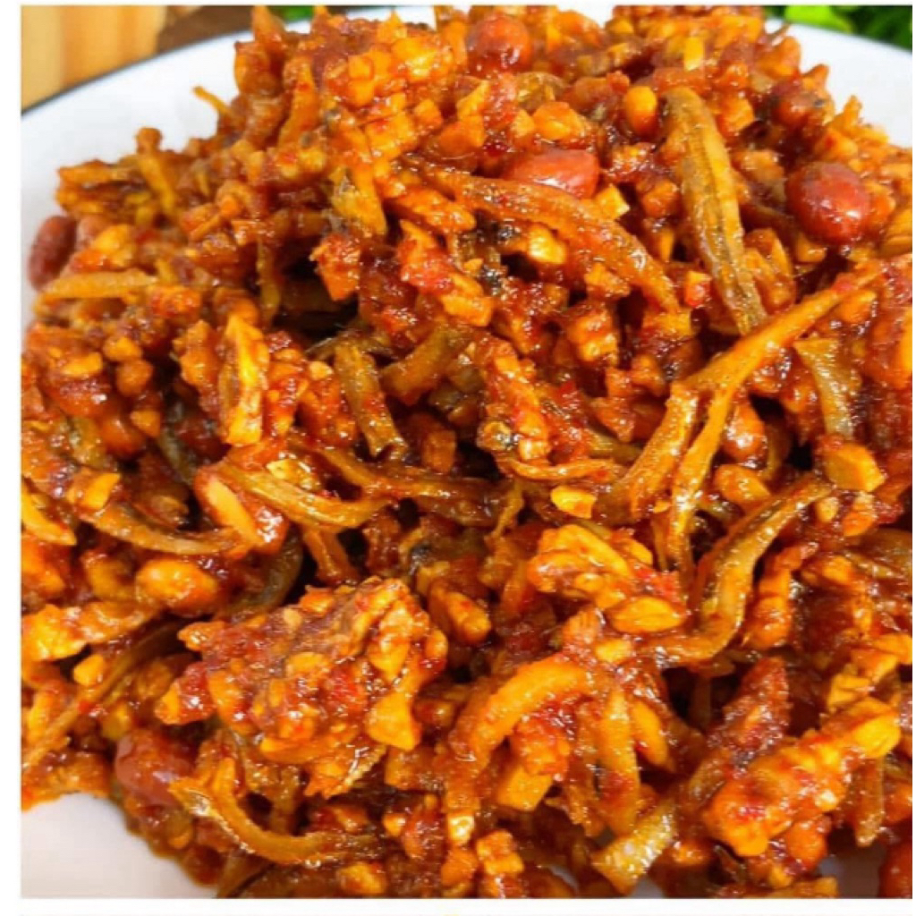 

kering tempe pedas cocok untuk lauk makan