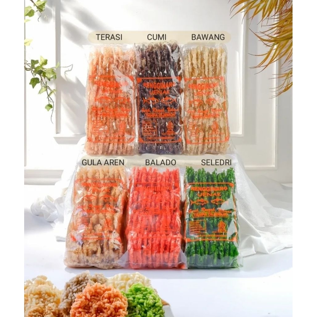 

Rengginang Mentah Isi 40 Berat 500gr/ Ada 3 Varian Rasa