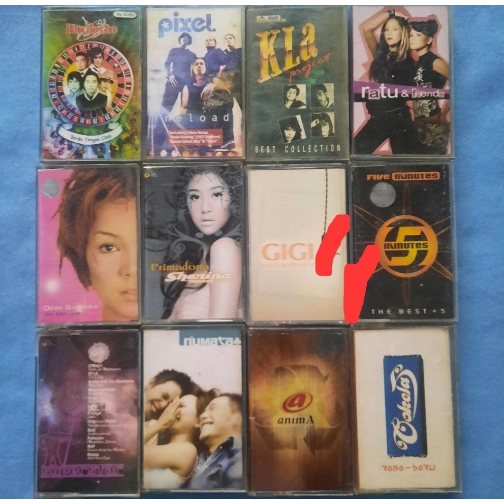 Kaset pita Numata Sherina Roulette Five Minutes