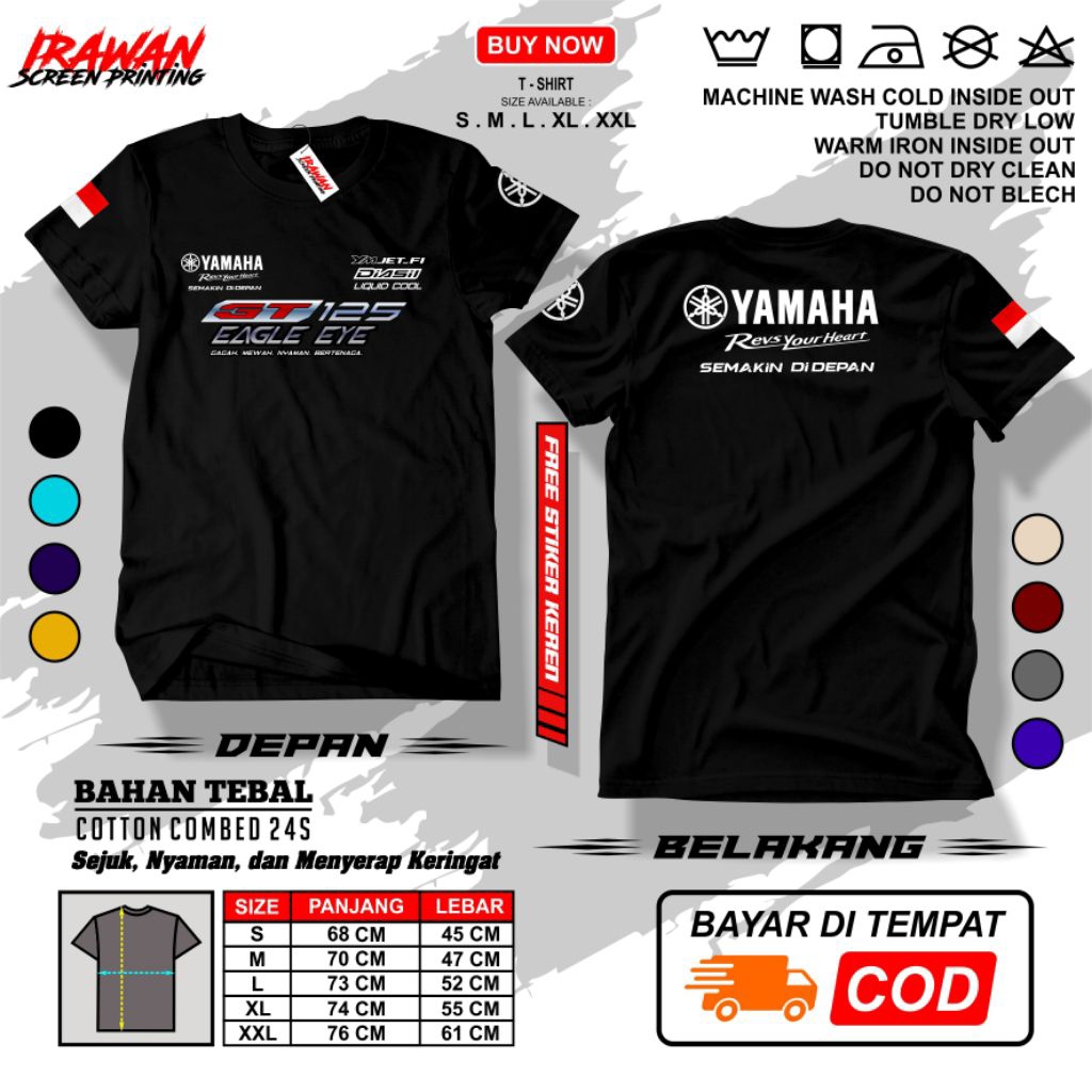KAOS YAMAHA XEON GT 125 EAGLE EYE YMH