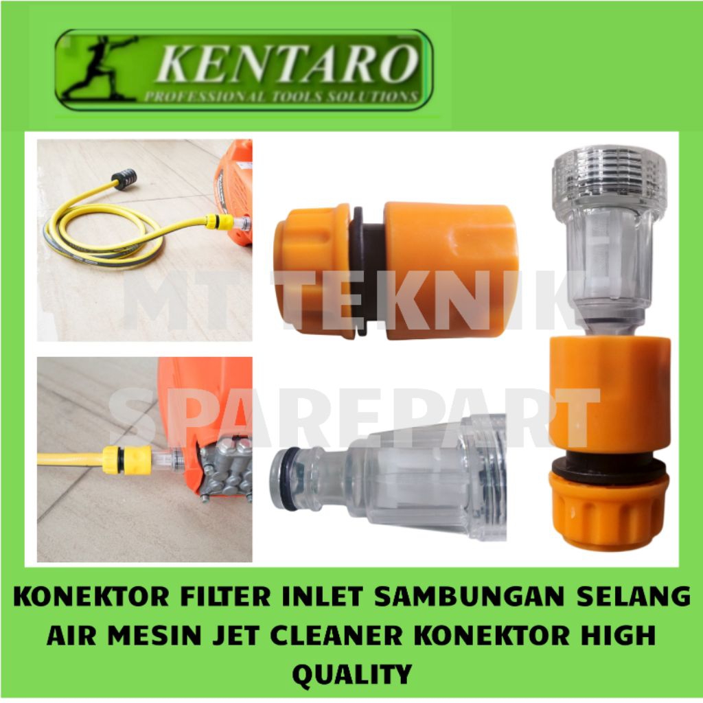 KONEKTOR FILTER INLET SAMBUNGAN SELANG AIR MESIN JET CLEANER KONEKTOR