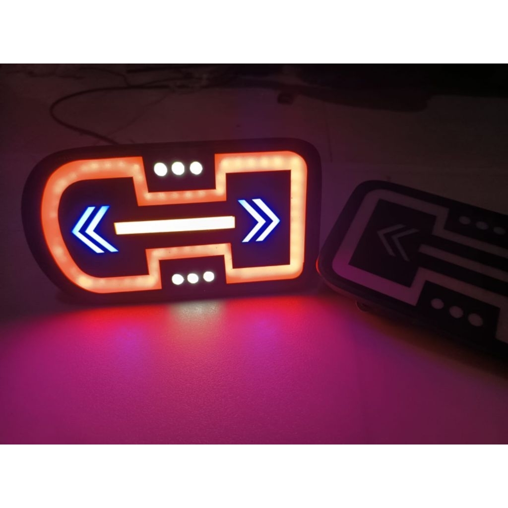 variasi lampu belakang sendpickup dobelmika ss.futura.l300.AVv.Grendmax