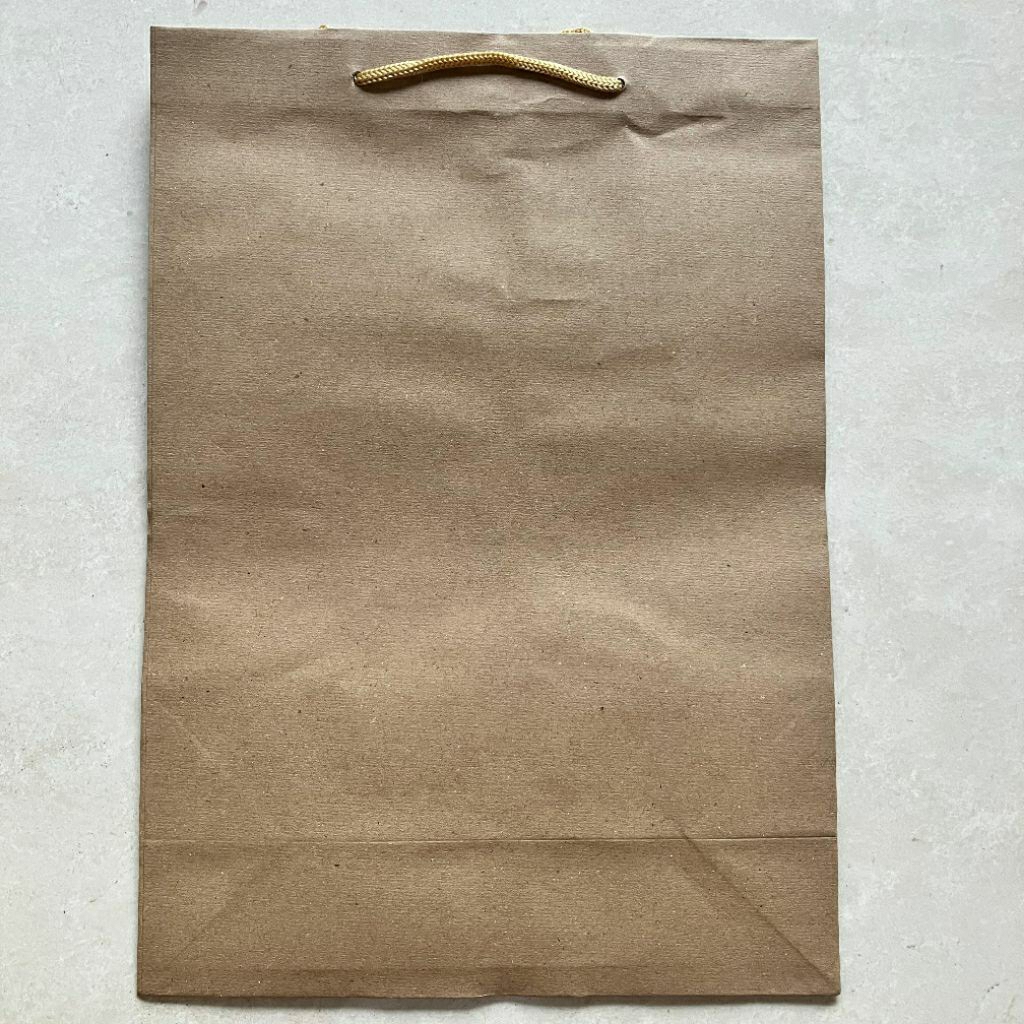 

Paperbag Polos Coklat Large