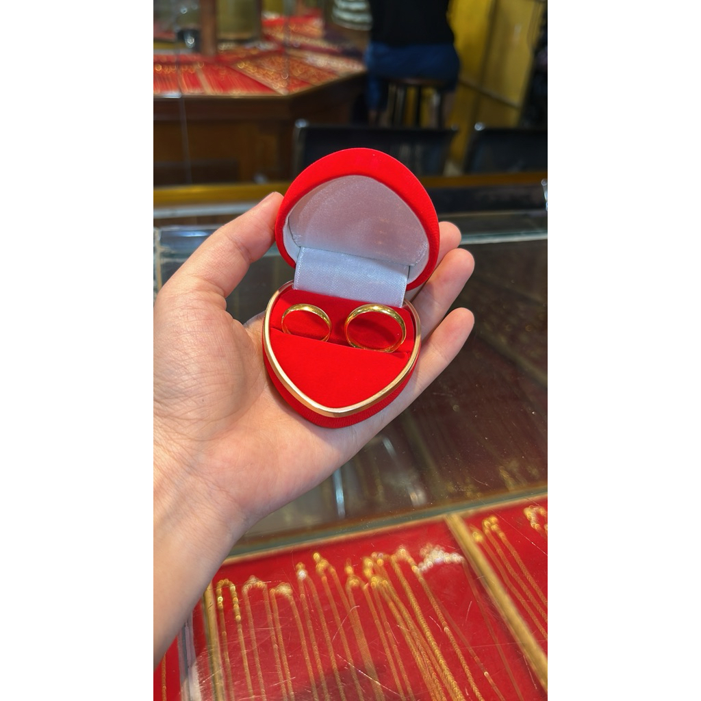 Cincin Emas Belah Rotan (Polos) LM Khusus Custom Dari 2gr