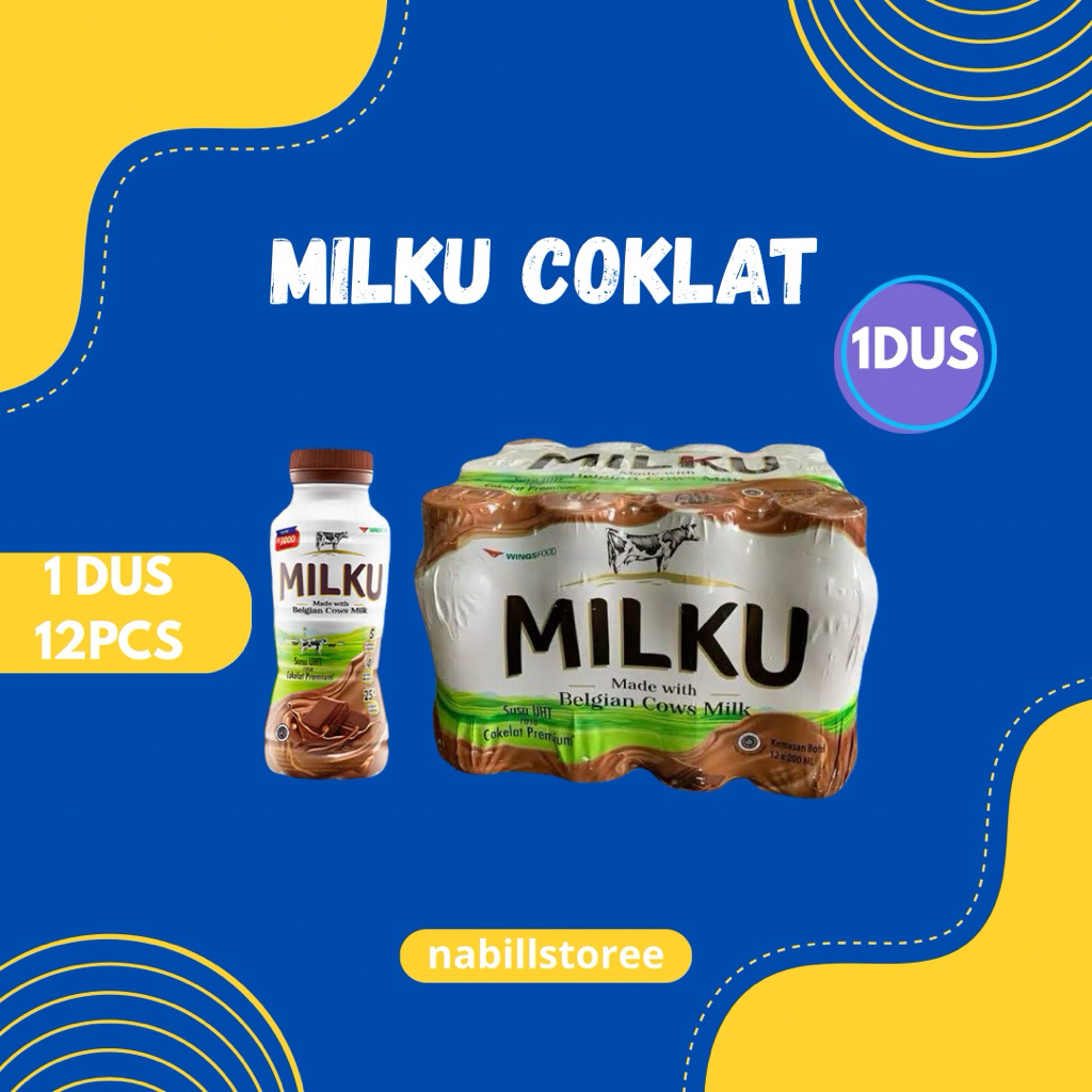 

Milku coklat 1dus isi 12pcs, exp jauh, promo terbatas