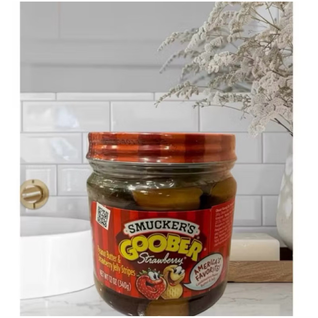 

Smucker's Smuckers Goober Strawberry 340Gr PB&J - Jam Selai Import Kacang Stroberi