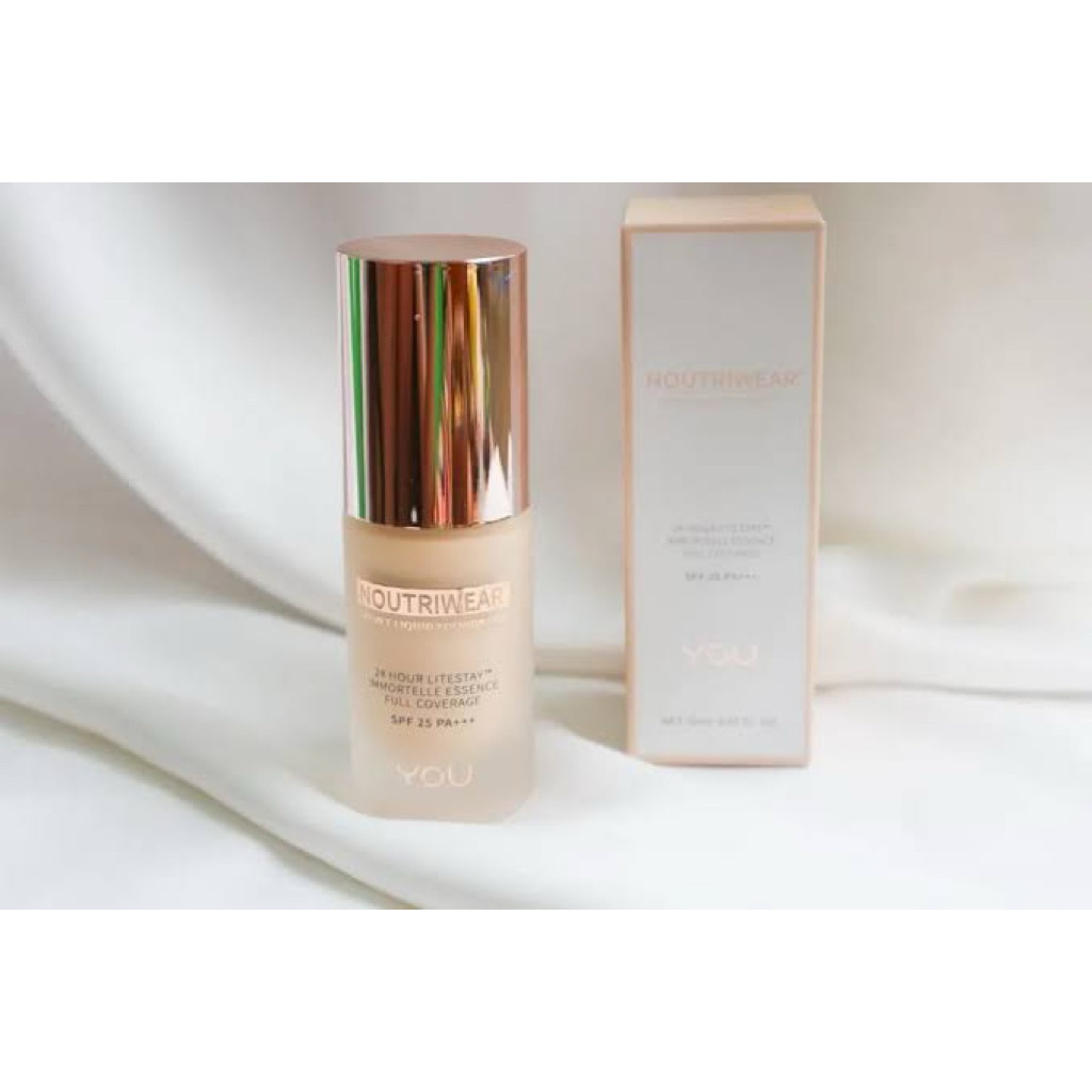 Y.O.U Noutriwear Velvet Liquid Foundation 20ml / alas bedak base makeup