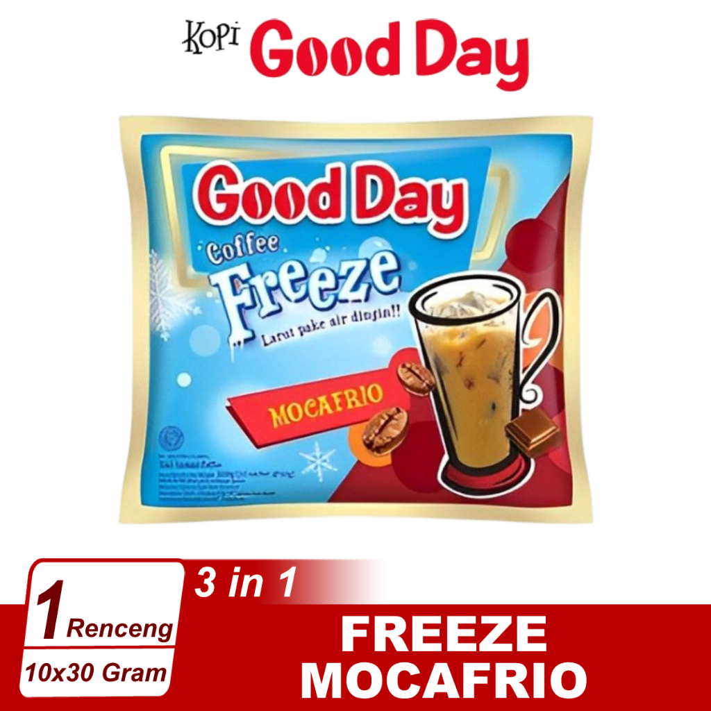 

KOPI Good day FREEZE Mocafrio 30g RENCENG ( ISI 10 )