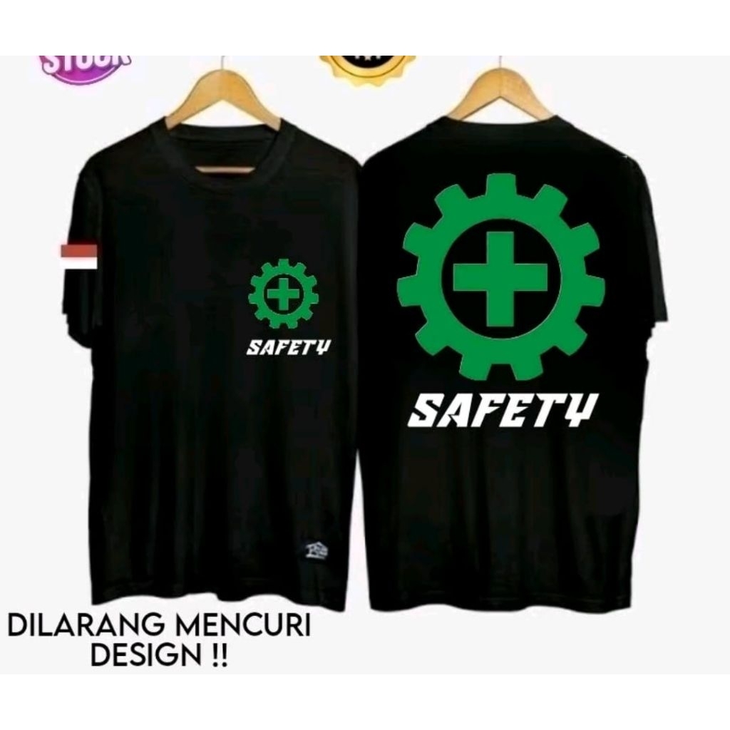 KAOS LENGAN PENDEK TEMA SAFETY