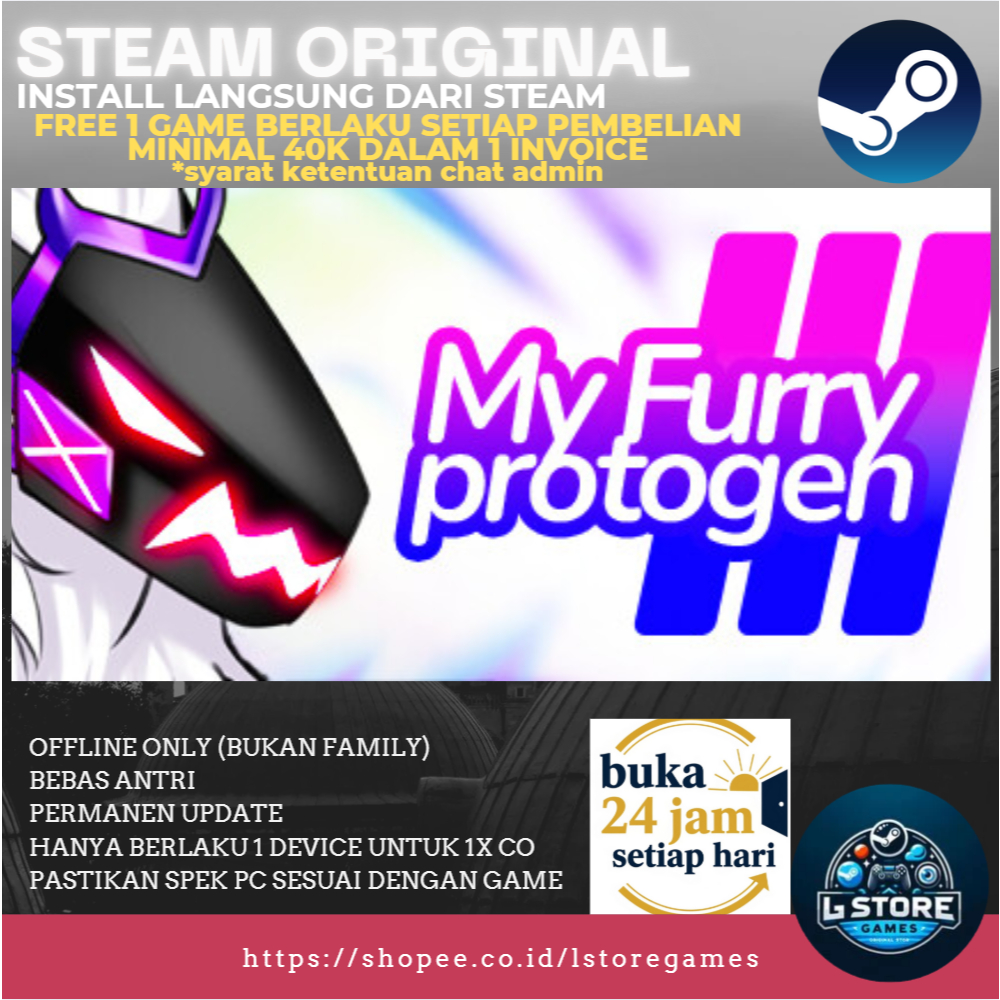My Furry Protogen 3 Offline Game PC Original