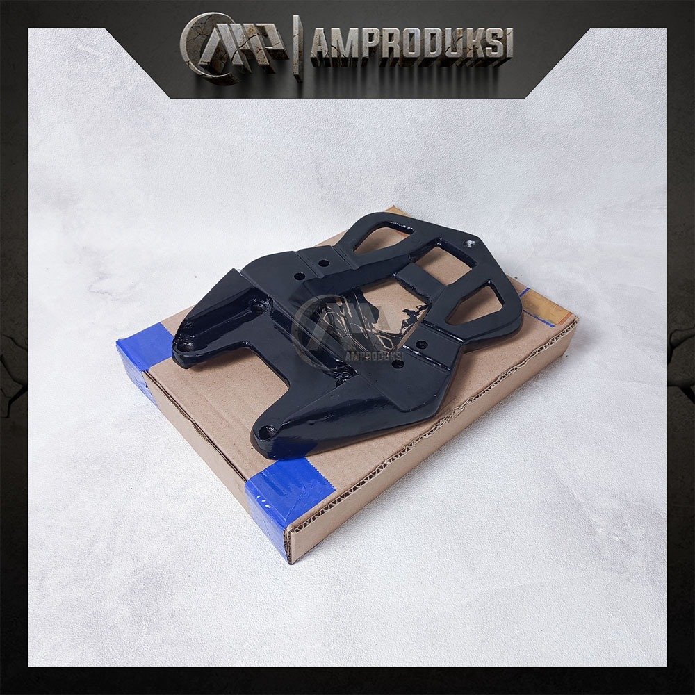 BEHEL BOX BELAKANG MOTOR PCX 150 PCX 160 PEMASANGAN PNP BAHAN ALUMINIUM PADAT