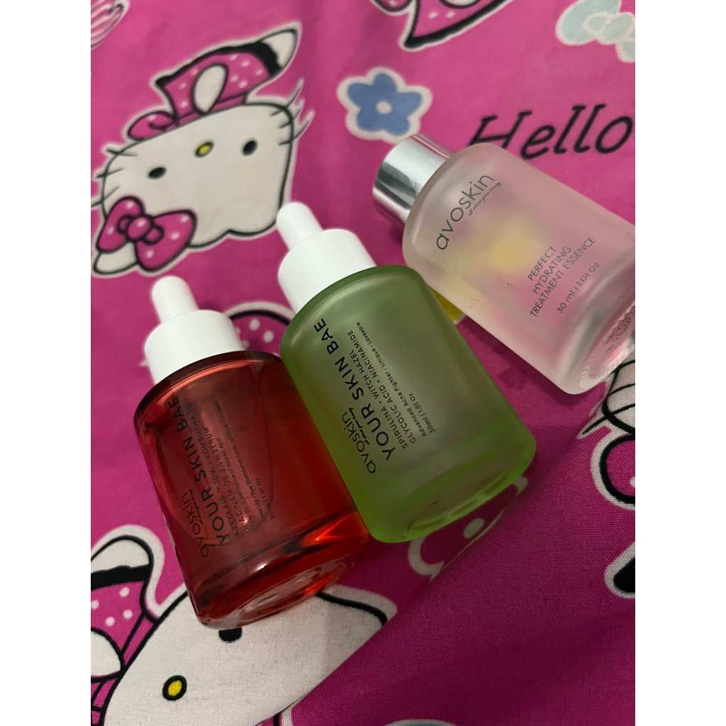 Essence, serum spirulina, serum azeclair avoskin