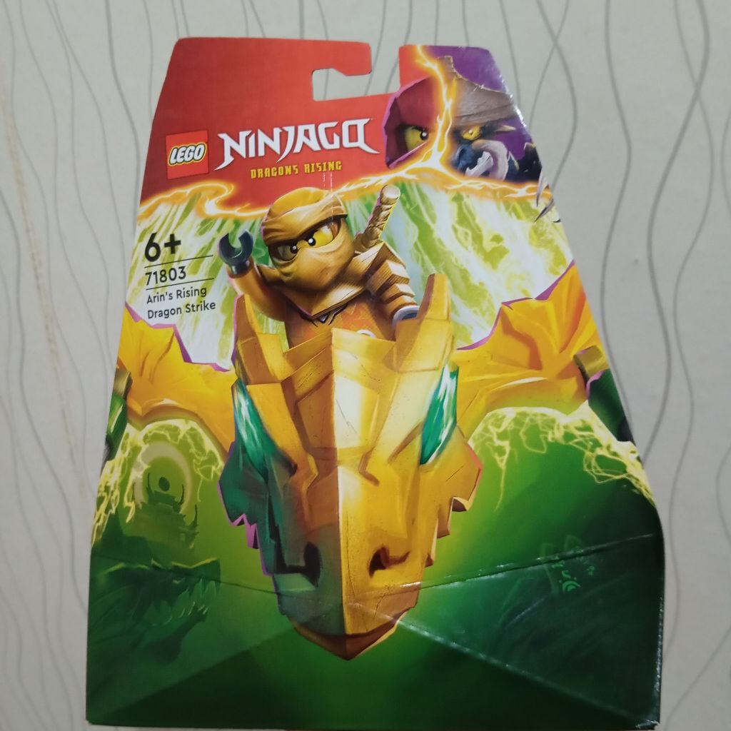 Lego Ninjago Airin's Rising Dragon Strike 71803 Lego Blocks Ninja Go Airin Dragon Rider Pengendara N