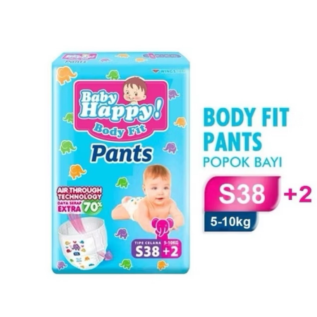 Baby happy S38+2