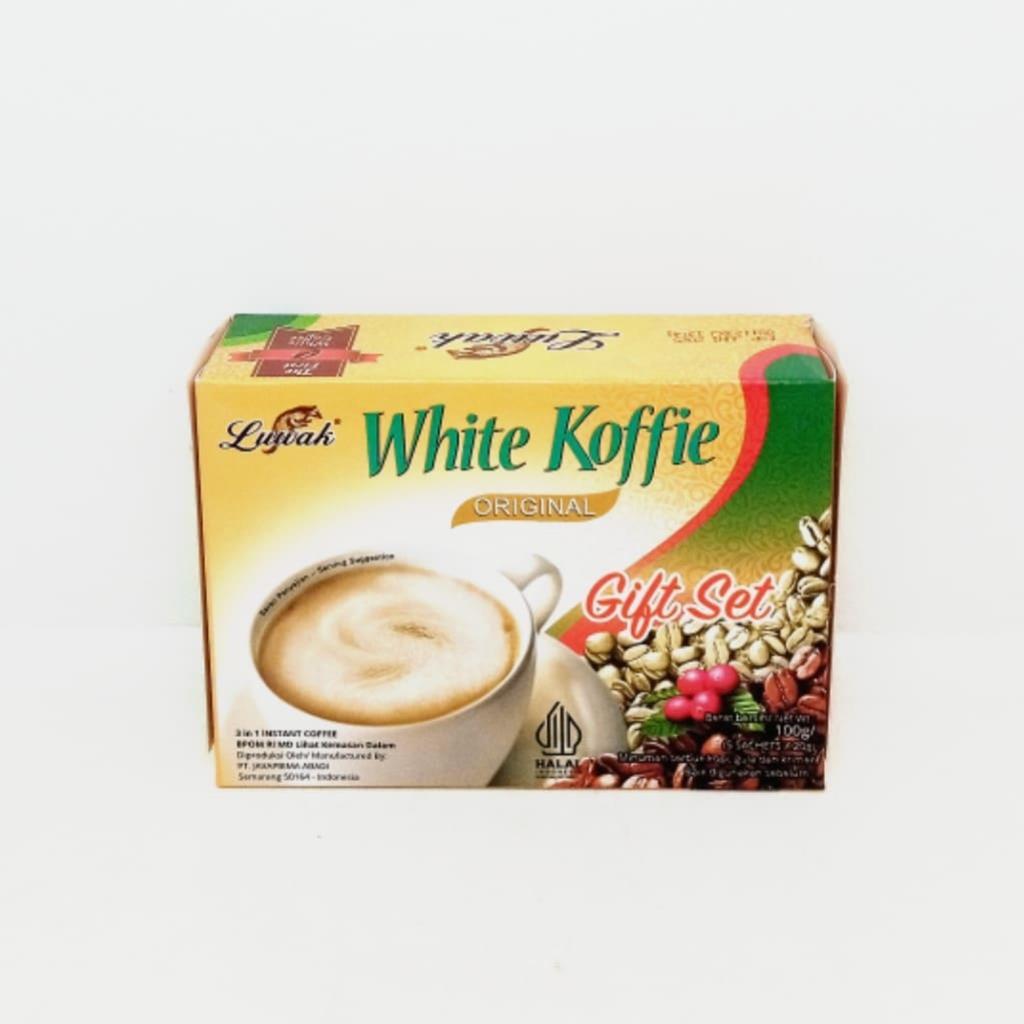 

[oddsolshop] pekanbaru/Luwak White Koffie Original Gift Set 100GR