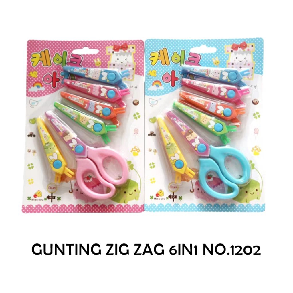

Gunting Gerigi Zig Zag / 1 Set Gunting Gerigi 1202