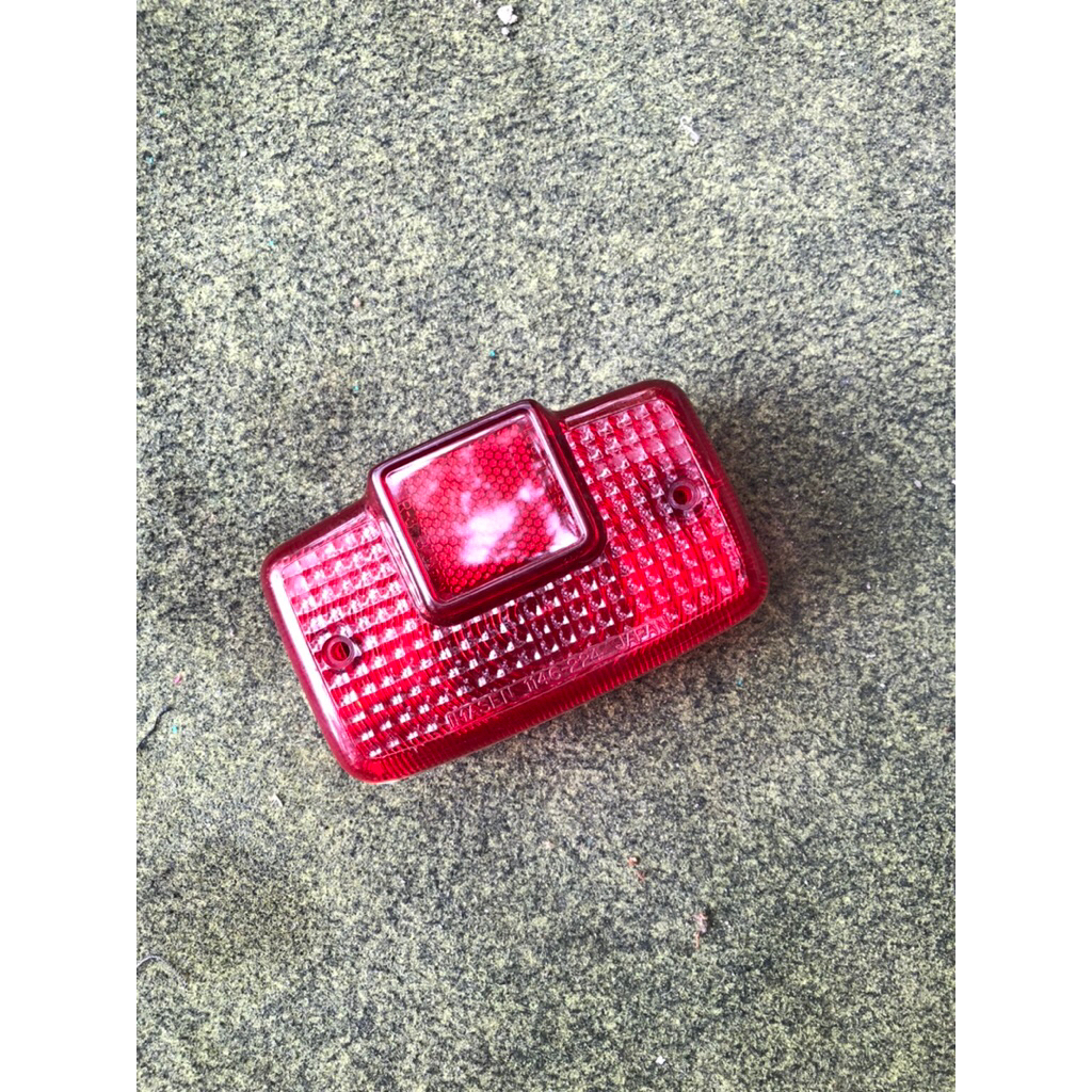kaca mika stoplamp lampu belakang yamaha l2sn v80 nos original imasen japan lospack