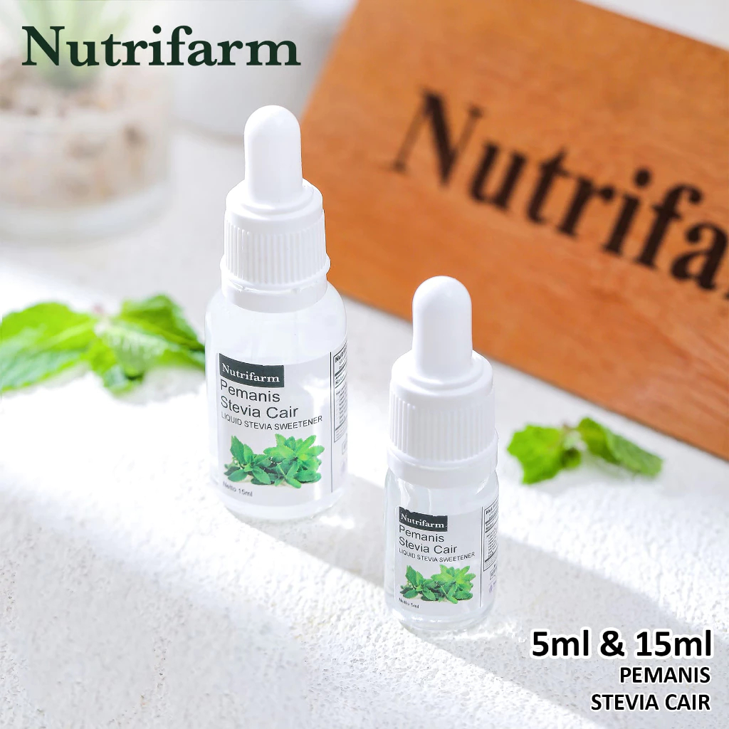 

Nutrifarm Stevia Cair 5 mL - 15 mL
