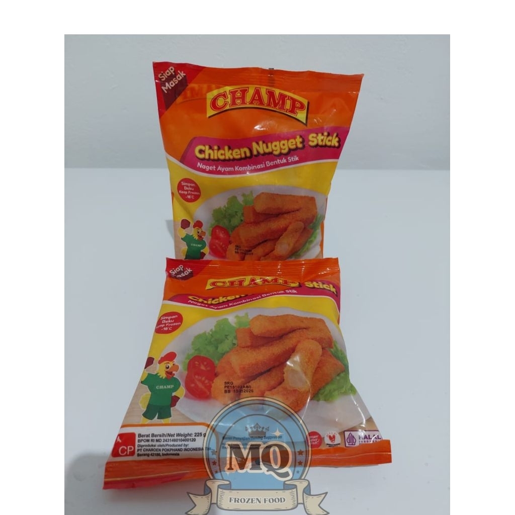

Champ Nugget kombinasi stik 225g