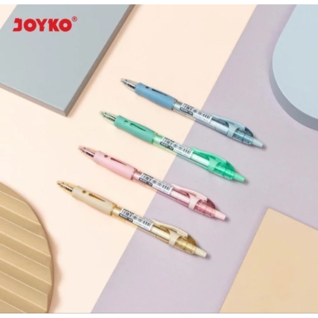 

Ballpointgeljoykogp-265anQ4gel0.5mm-hitam(1packisi12pcs)