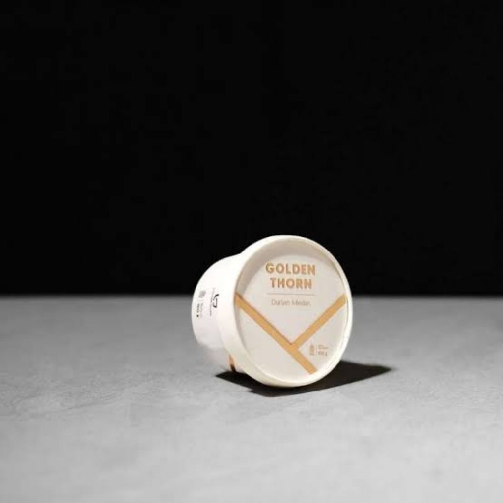 

GOLDEN THORN ICE CREAM CUP MEDAN 100g 100% from DURIAN MEAT