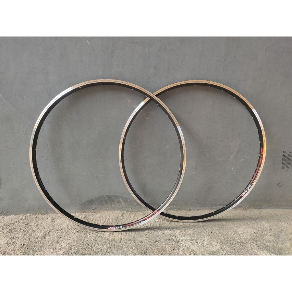 velg rims sepeda balap fixie 700c araya GR72 brakeline 32h