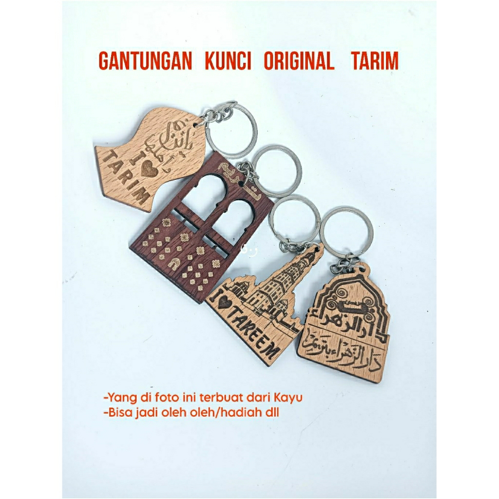 Gantungan Kunci ori Tarim /Ganci Tarim