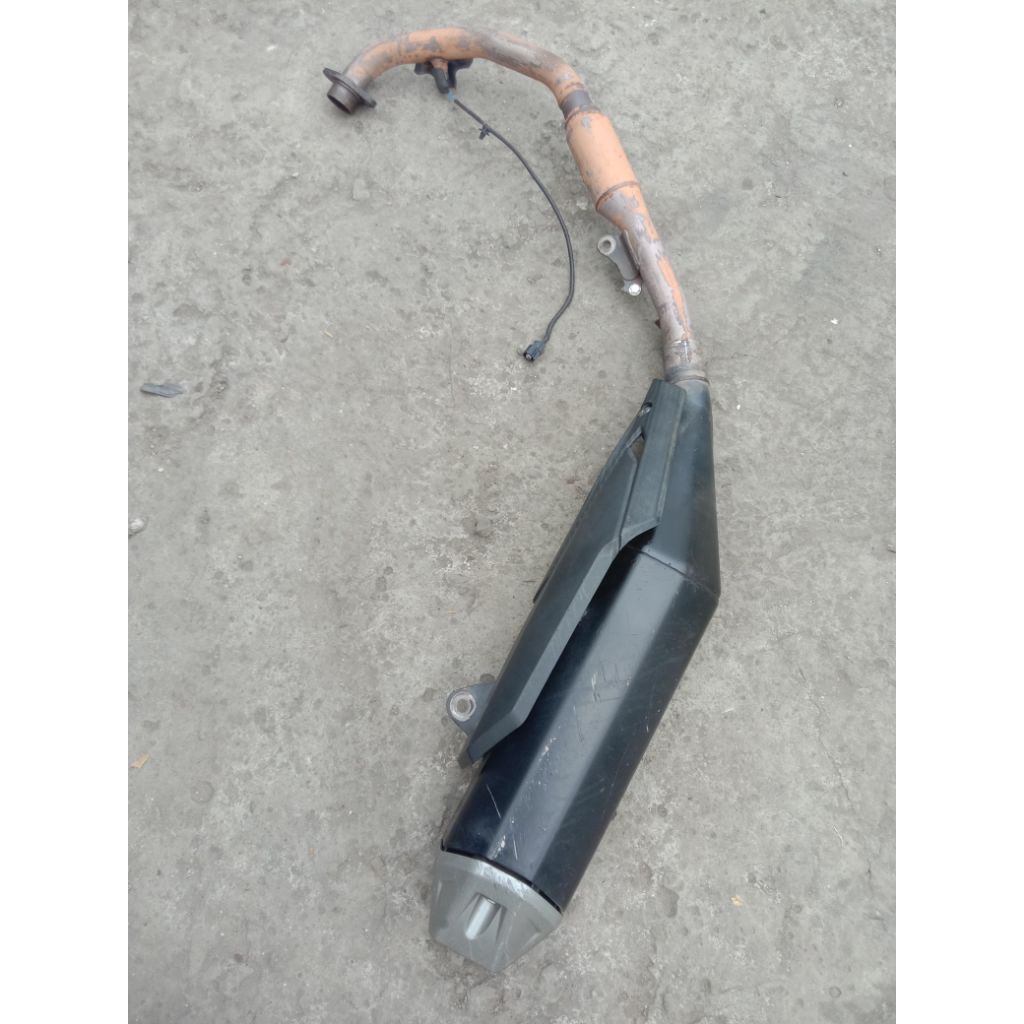 KNALPOT STANDAR HONDA NEW CB150R LED ORIGINAL COPOTAN