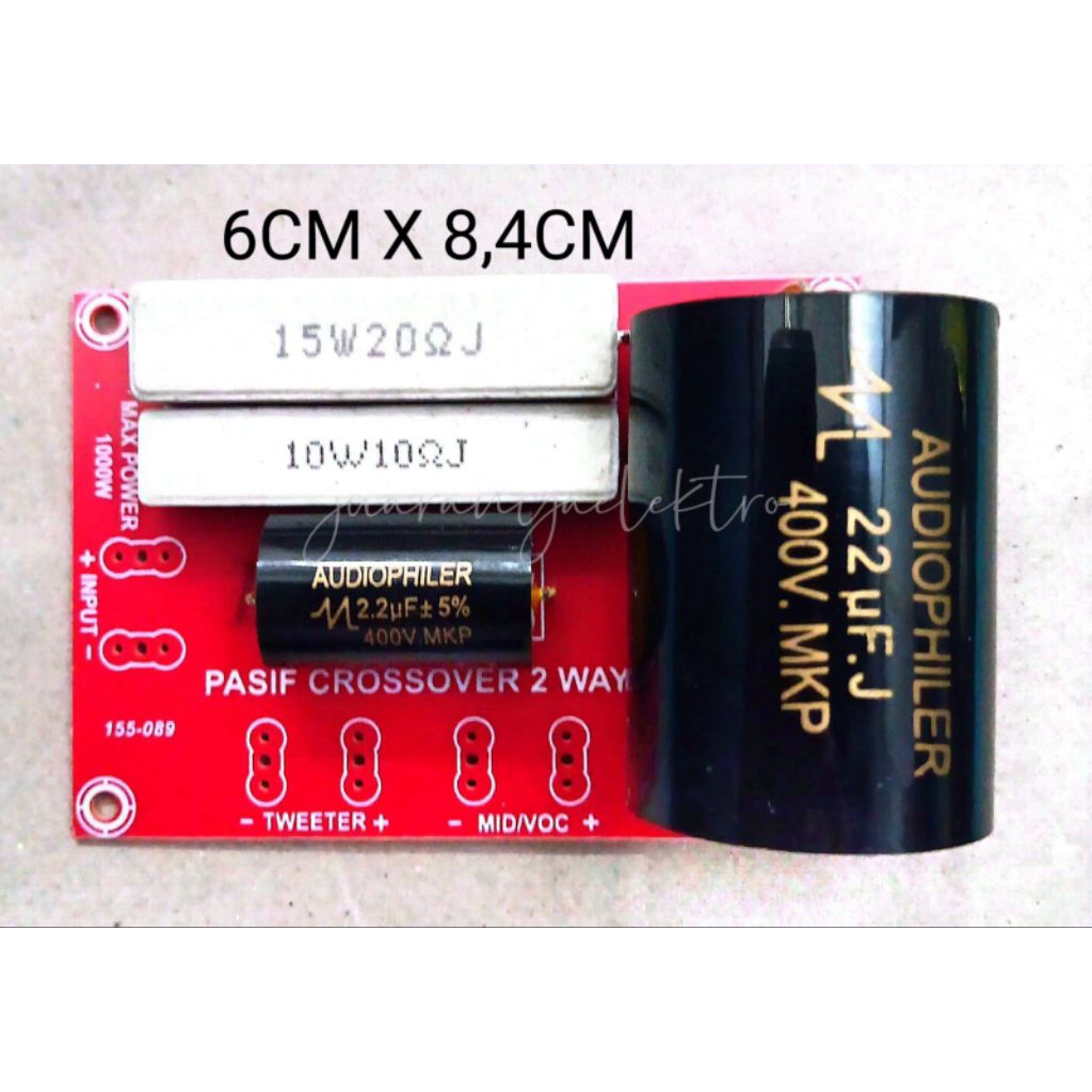 KIT PASIF CROSSOVER 2 WAY BALAP