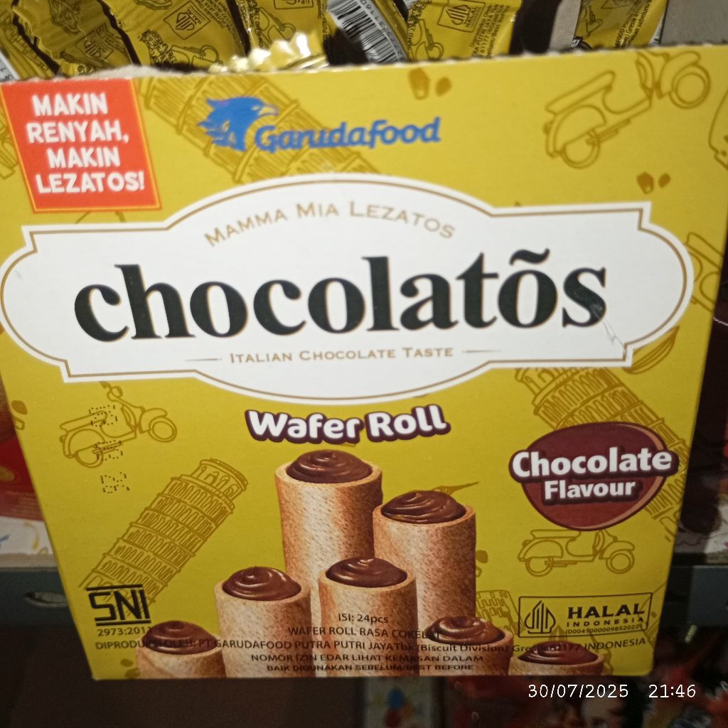 

Chocolatos Italian Chocolate Taste isi 24pcs