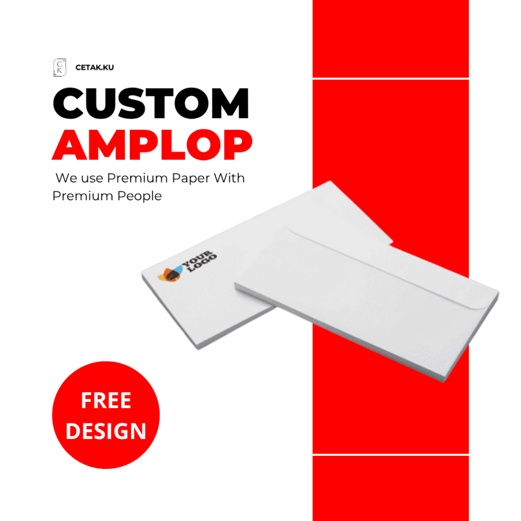 

Custom Amplop Paperline 90 pps 1 box 100 Lbr