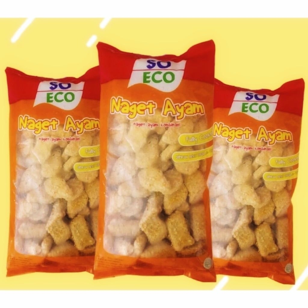

Kode C. SO Eco Nugget Ayam Halal 1kg Beku