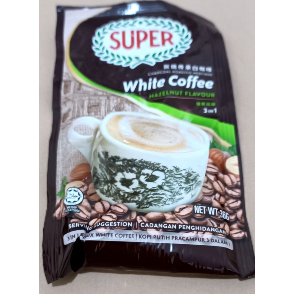 

super kopi Malaysia hazelnut 3in1