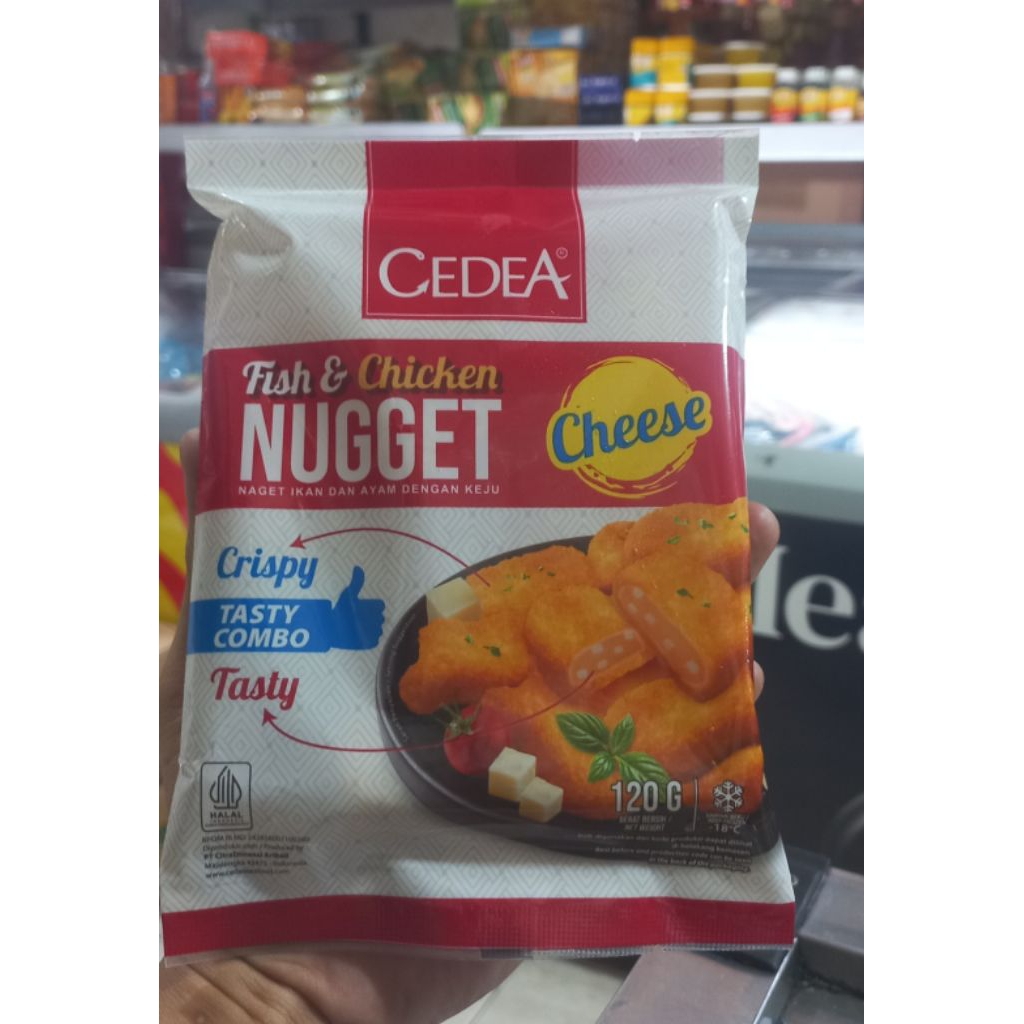 

Cedea Fish & Nugget Keju 120 gram & 500 Gram